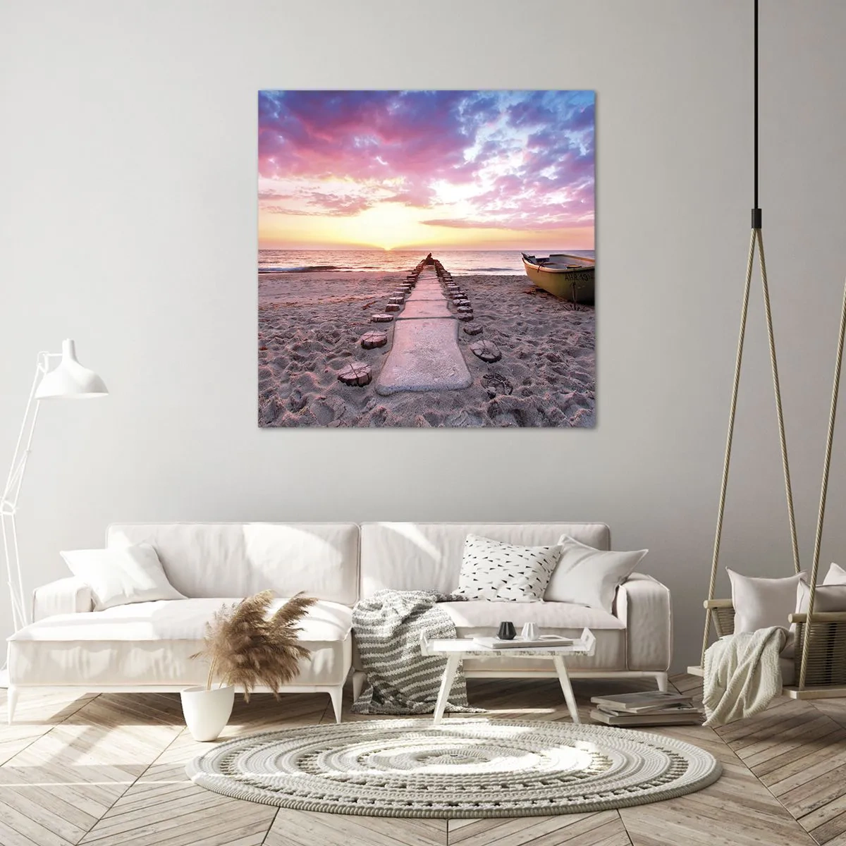 Canvas picture - Moments of Profound Experience - 40x40 cm