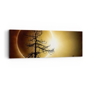 Canvas picture - Total Eclipse - 90x30 cm