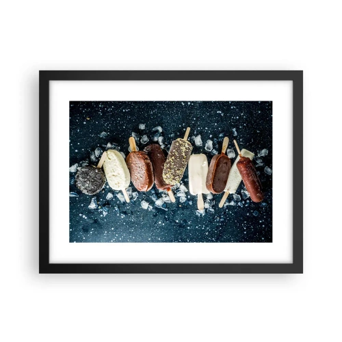 Poster in black frame - Taste of the Hot Summer - 40x30 cm