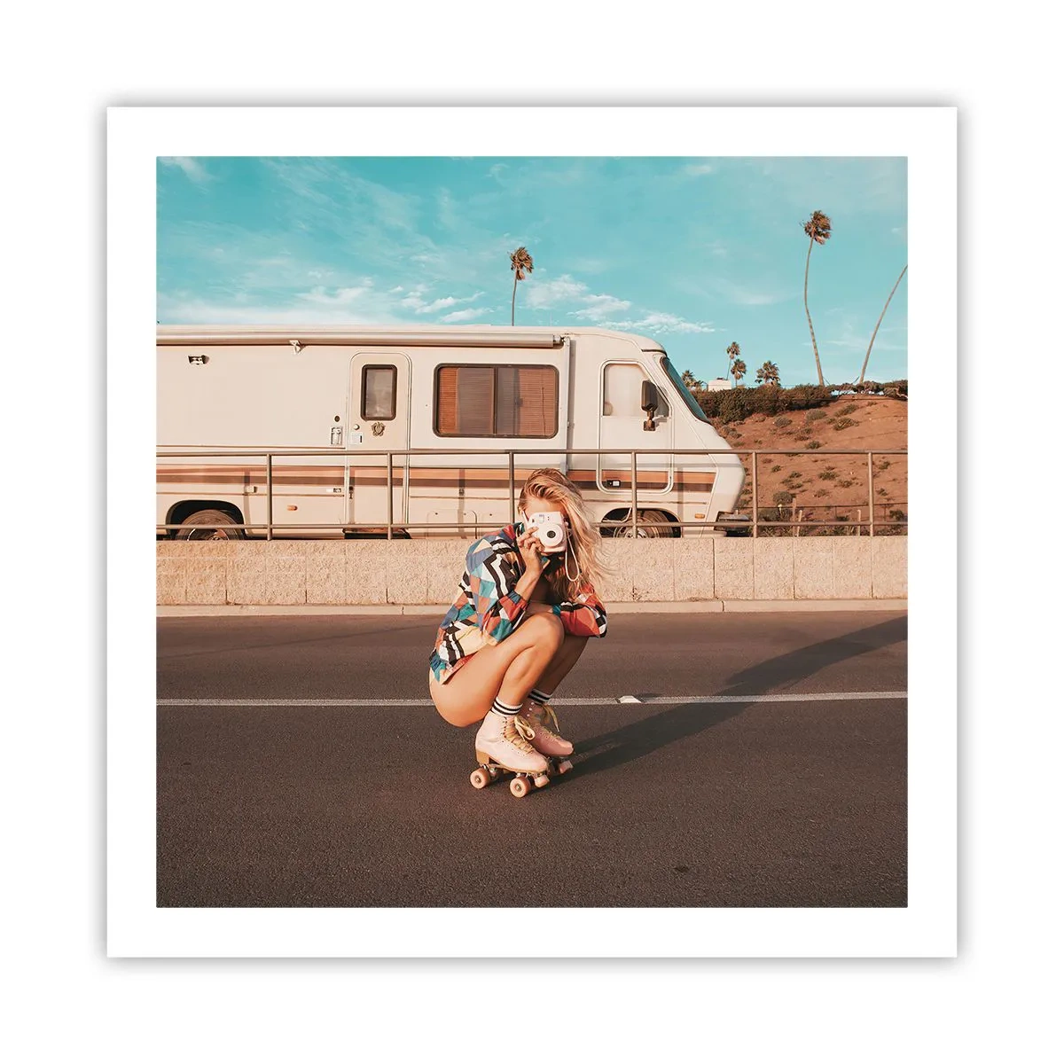 Poster - Smile, Please! - 60x60 cm