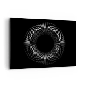 Canvas picture - Black Sun - 100x70 cm