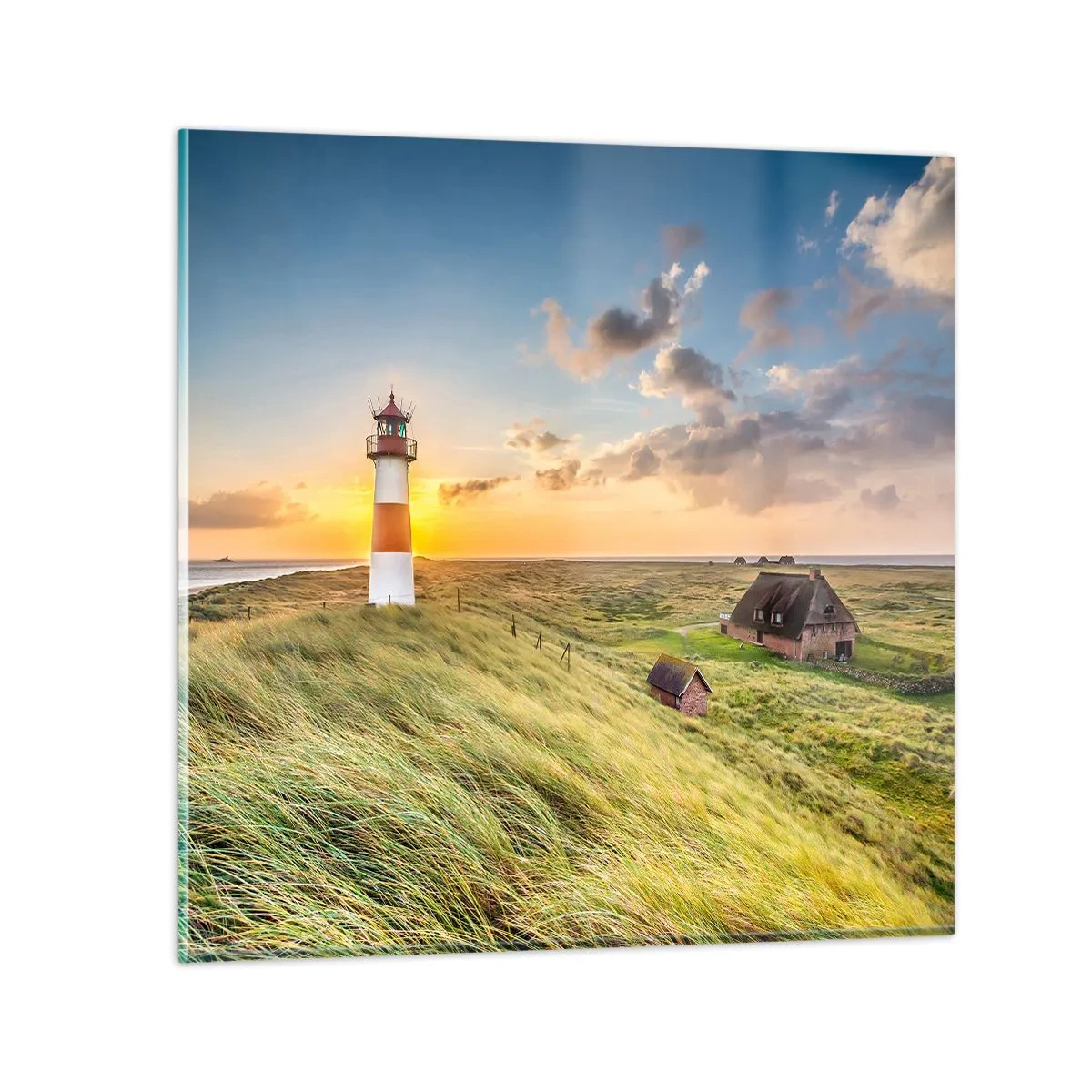 Glass picture - Between Waves - 40x40 cm