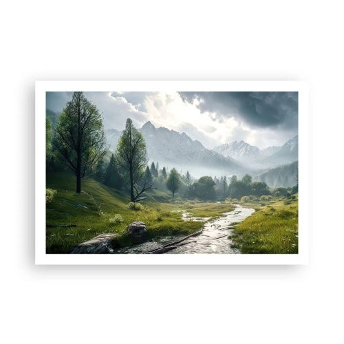 Poster - There And Back - 91x61 cm