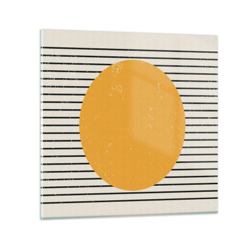 Glass picture - Power of Simplicity - 50x50 cm