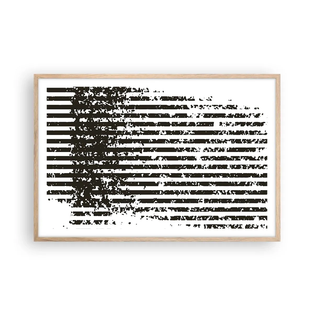Poster in light oak frame - Rhythm and Noise - 91x61 cm