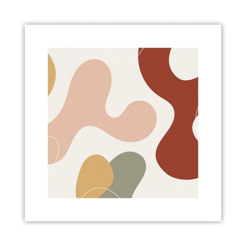 Poster - Doodles - 30x30 cm