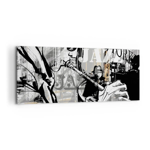 Canvas picture - In the Rhythm of New York - 100x40 cm