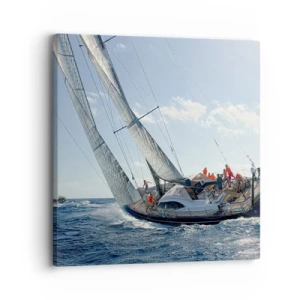 Canvas picture - Let the Better Win - 30x30 cm