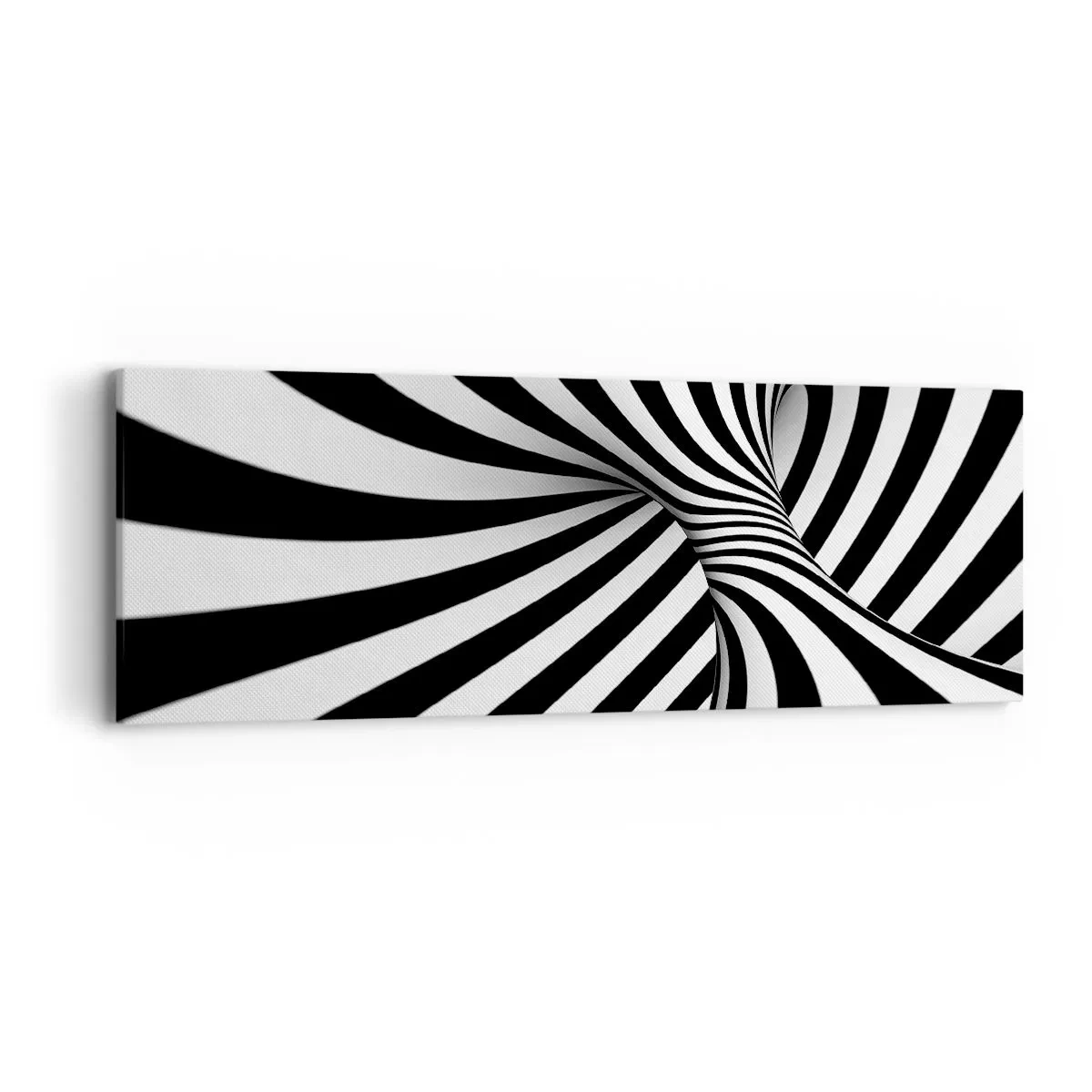 Canvas picture - Composition: Dancing Space - 90x30 cm