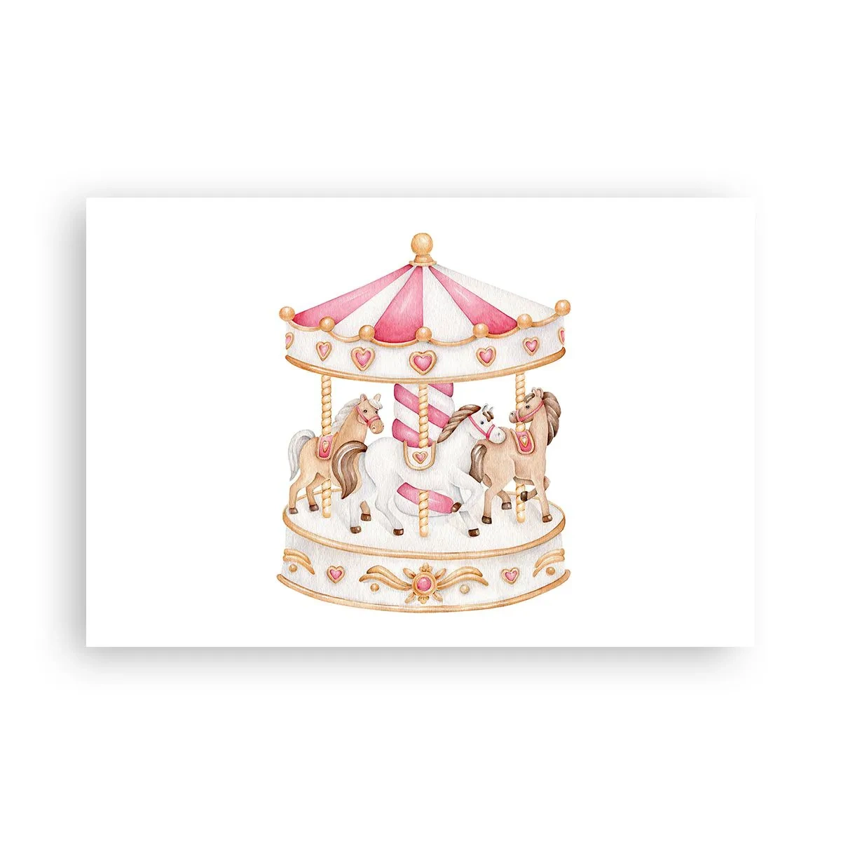 Poster - Sweet World of Childhood - 91x61 cm