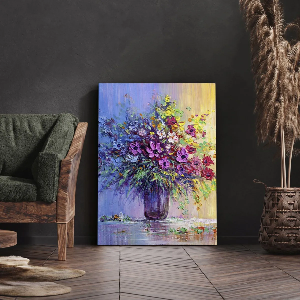 Canvas picture - Gift from Summer Meadow - 45x80 cm