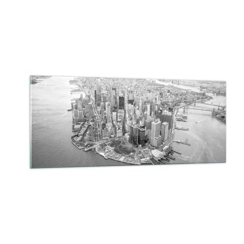 Glass picture - How Not to Love It? - 100x40 cm