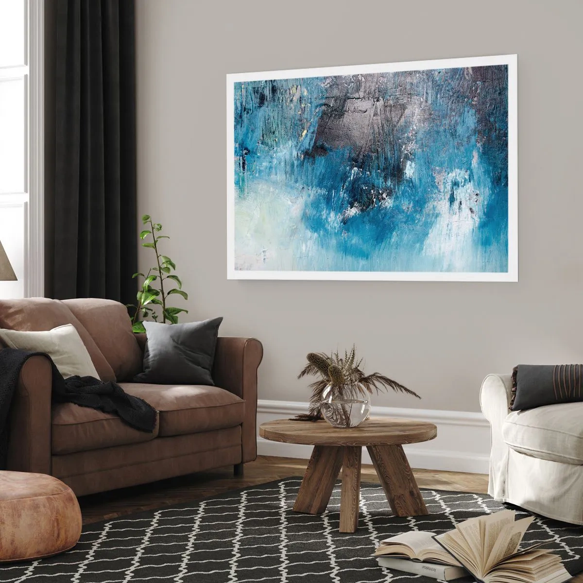 Poster - Blue Rhapsody - 50x40 cm