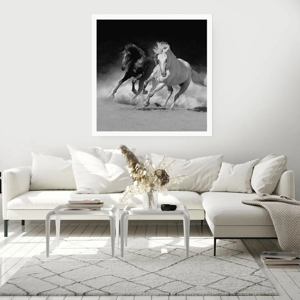 Poster - Gallop of Freedom - 50x50 cm