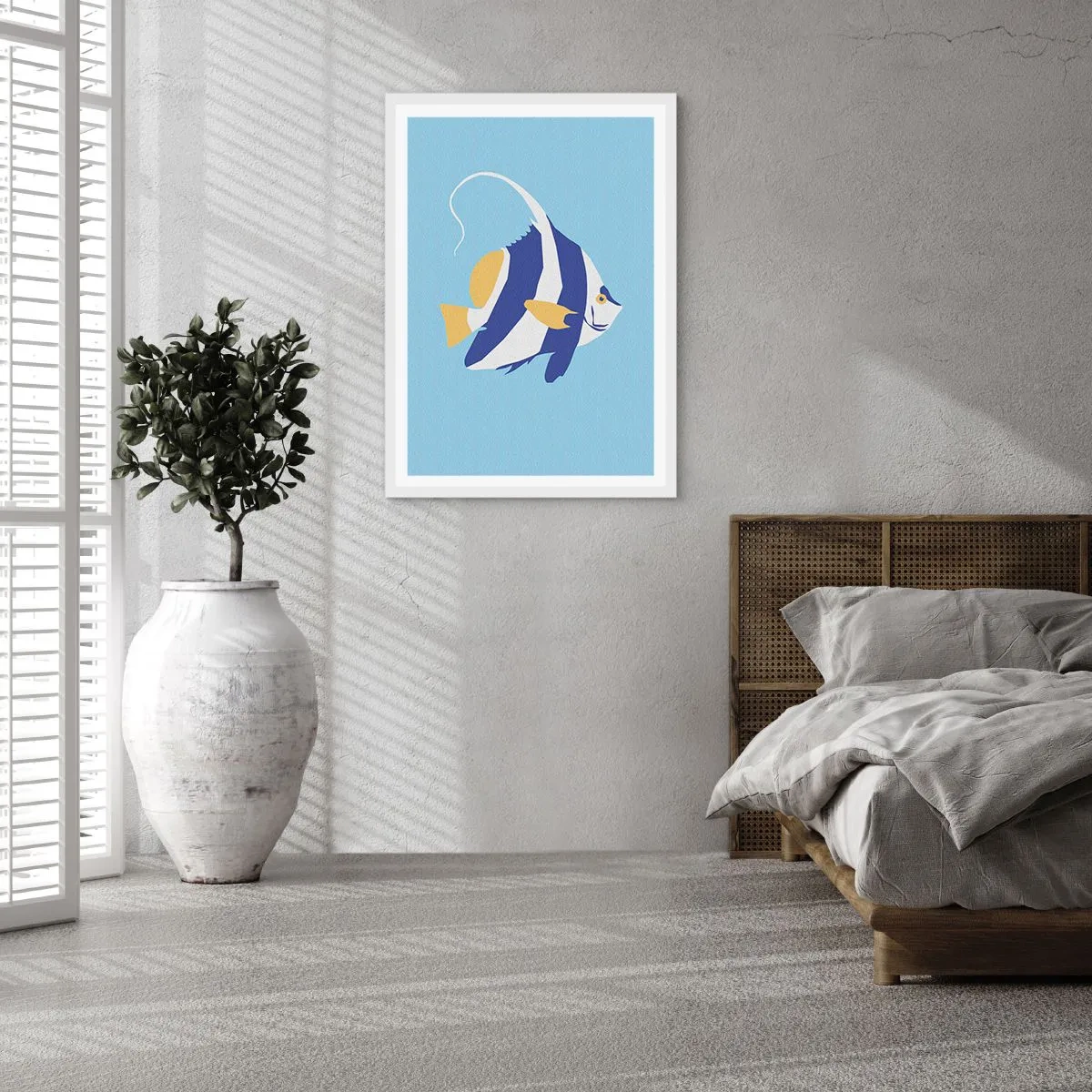 Poster in white frmae - Miss of Tropical Waters - 61x91 cm