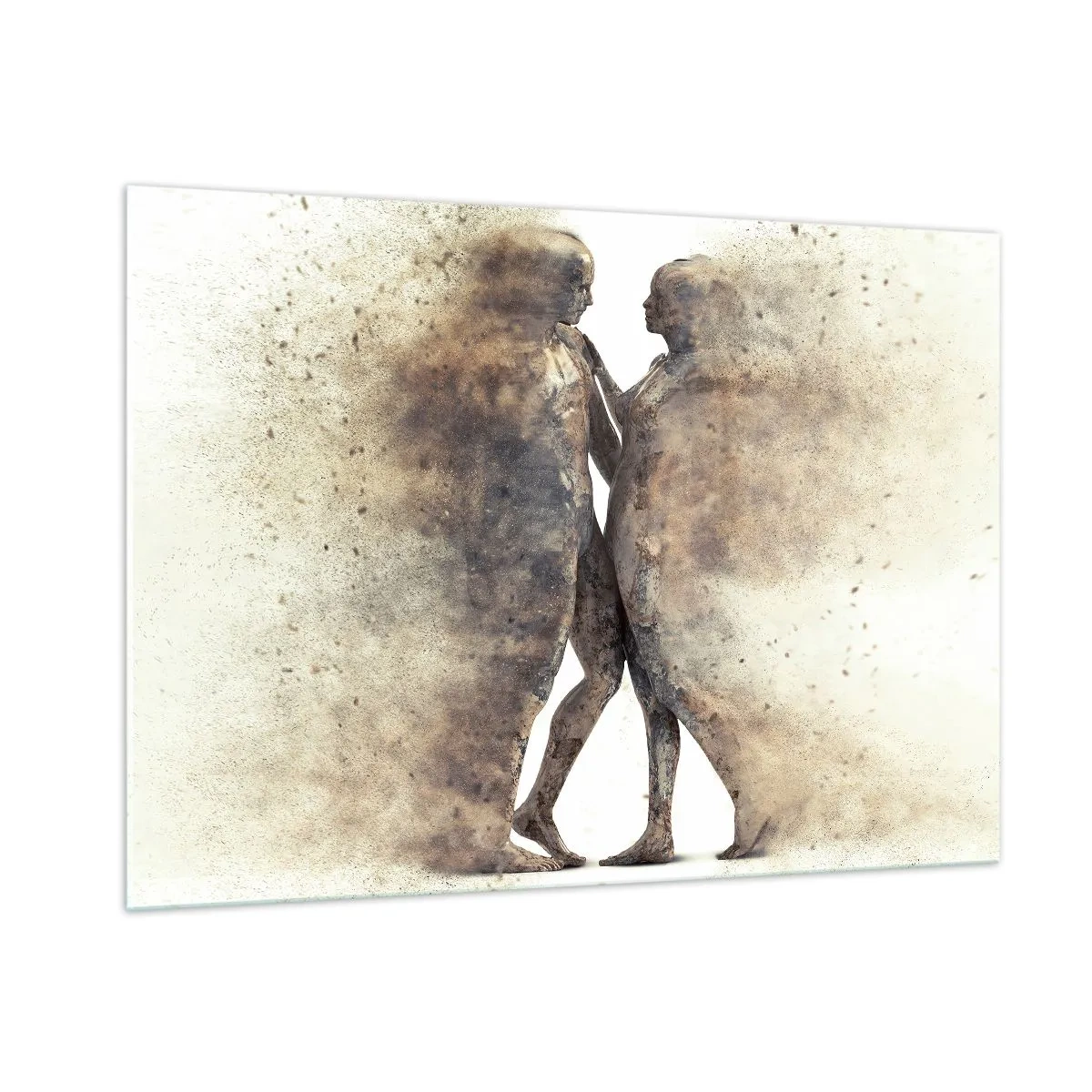 Glass picture - From Dust They Rose to Love - 100x70 cm