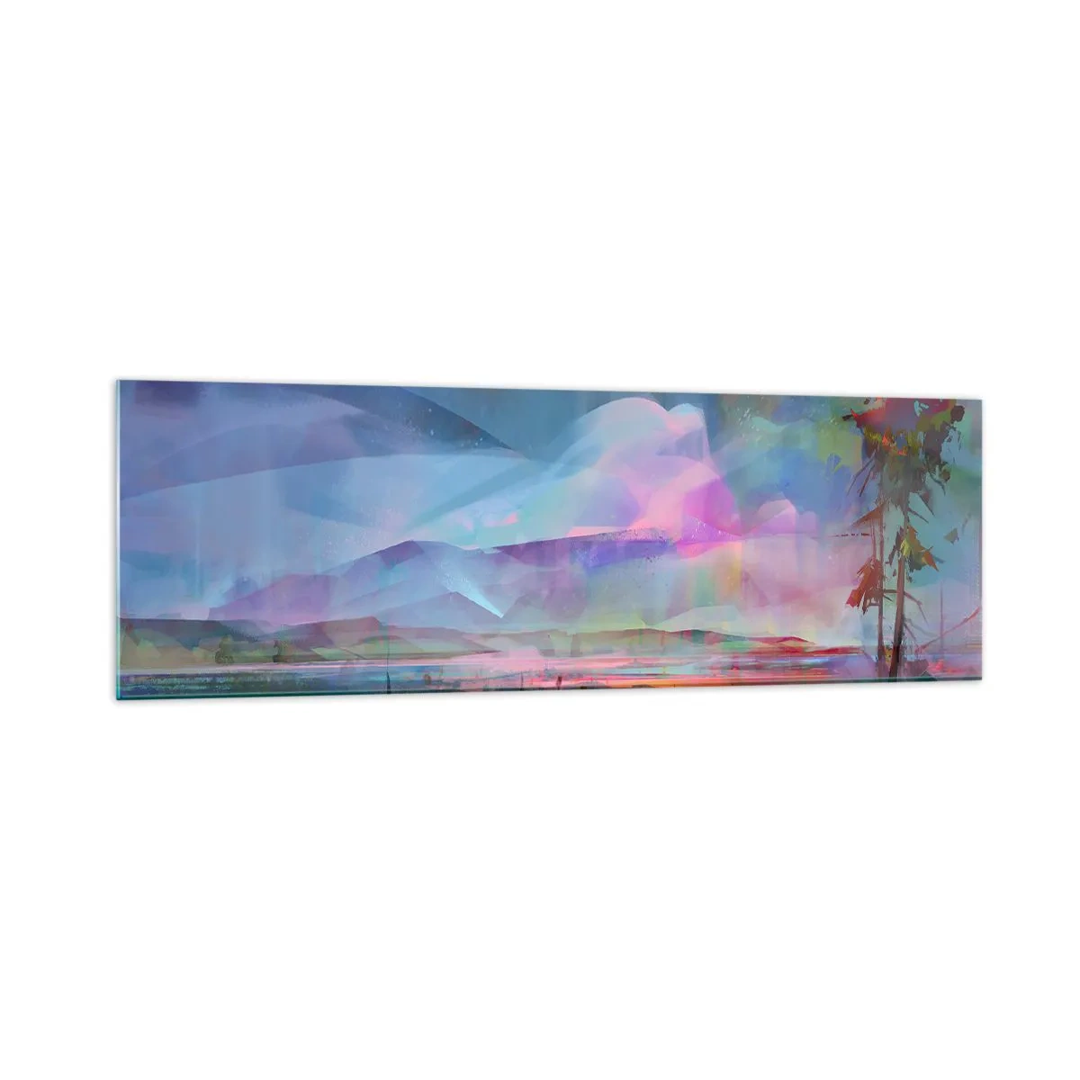 Glass picture - Under Gentle Sky - 160x50 cm