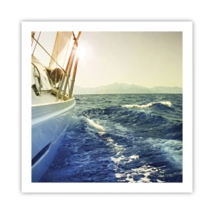 Poster - In Search of Adventure - 60x60 cm