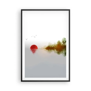 Poster in black frame - Promise of Peace - 61x91 cm