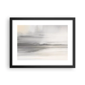 Poster in black frame - Thoughtful Distance - 40x30 cm