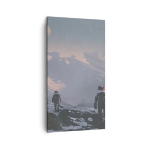 Canvas picture - Under an Unknown Star - 45x80 cm