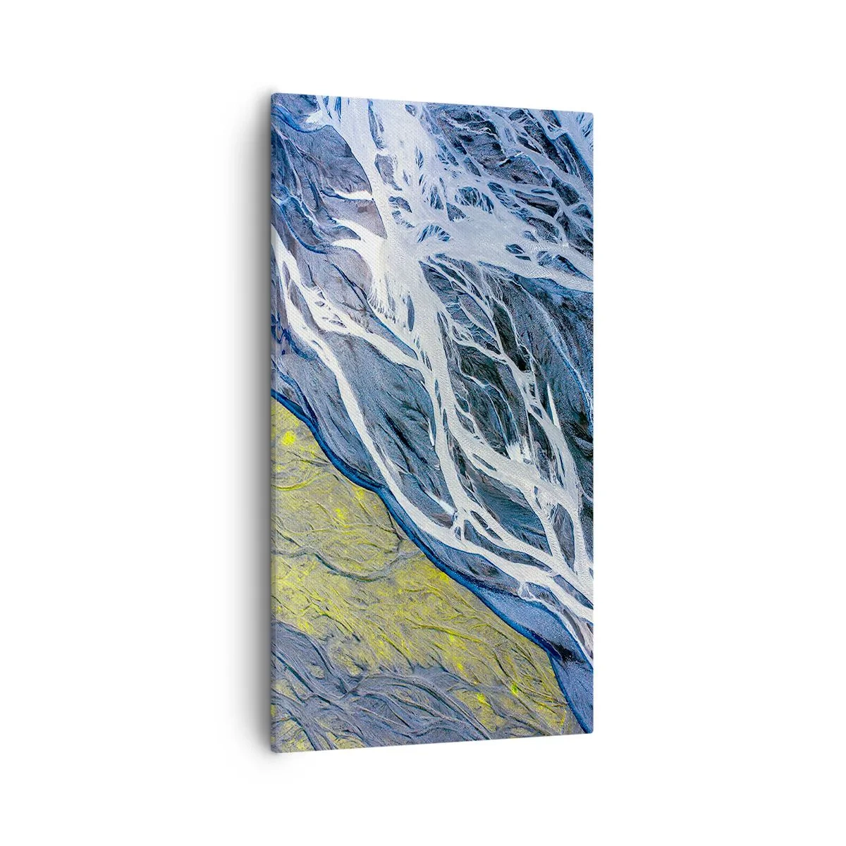 Canvas picture - Cave Paintings of Nature - 55x100 cm