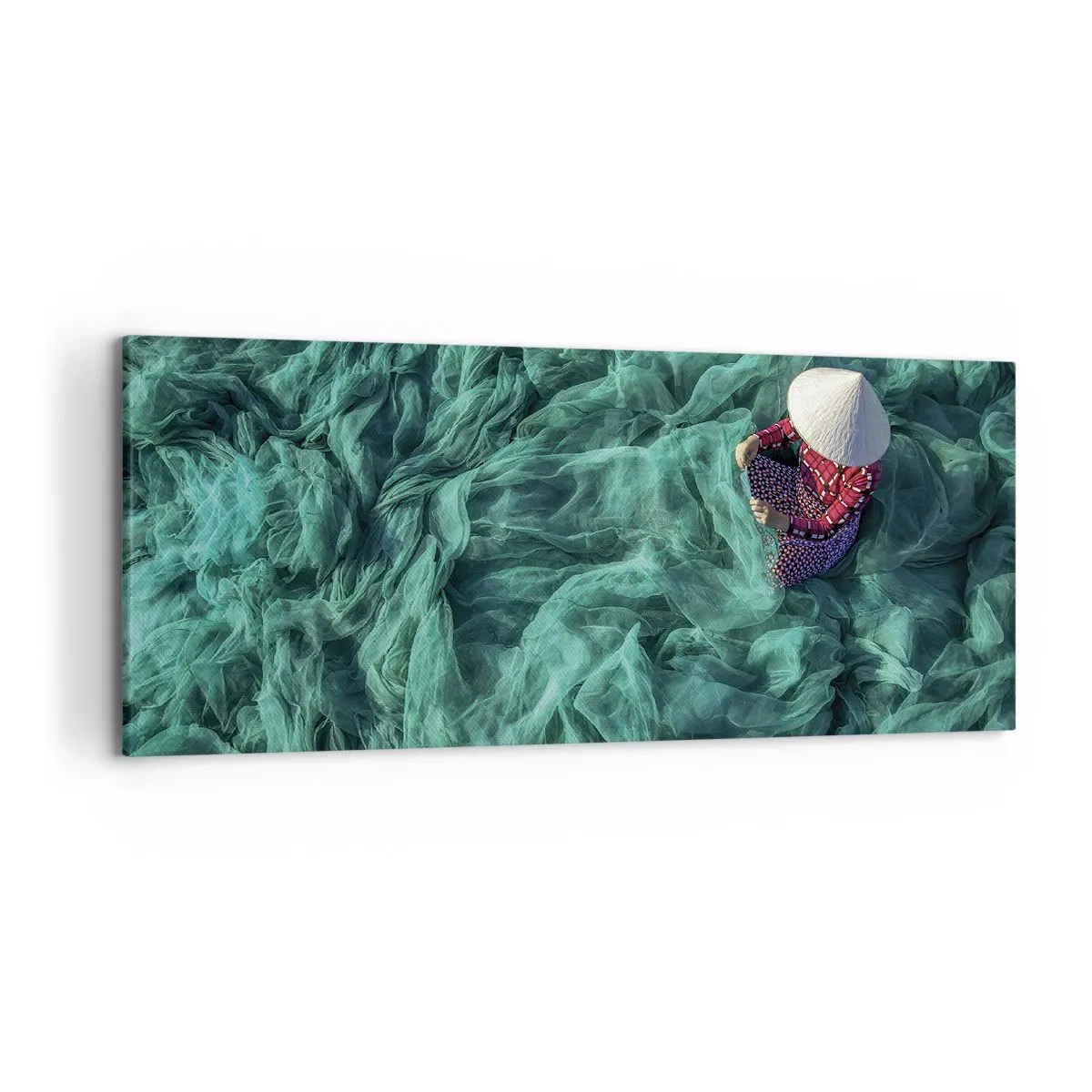Canvas picture - In the Sea of Nets - 120x50 cm