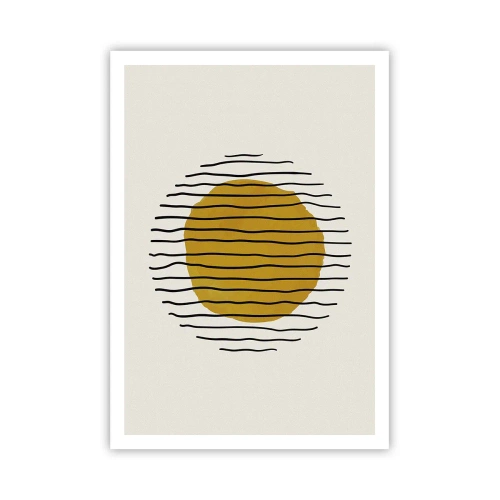 Poster - Abstract Shivering from Heat - 70x100 cm