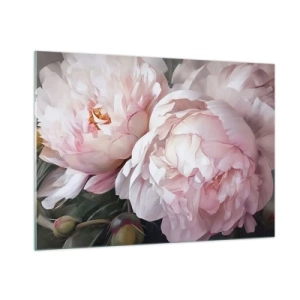 Glass picture - Captured in Full Bloom - 100x70 cm