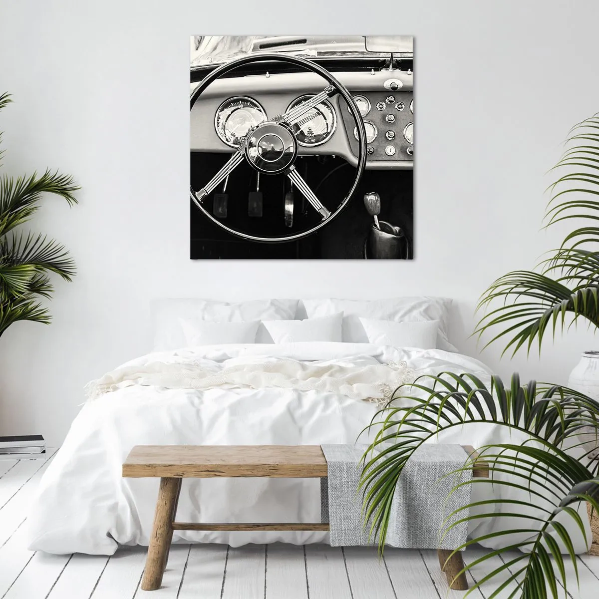 Canvas picture - Collector's Dream - 50x50 cm