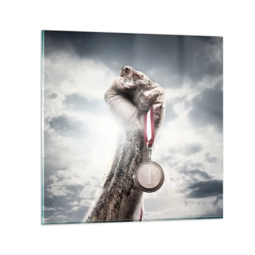 Glass picture - Per Aspera Ad Astra - 60x60 cm