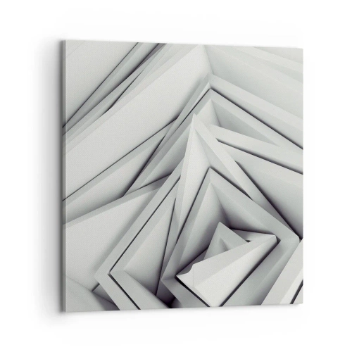 Canvas picture - Acute Angles Budding - 60x60 cm