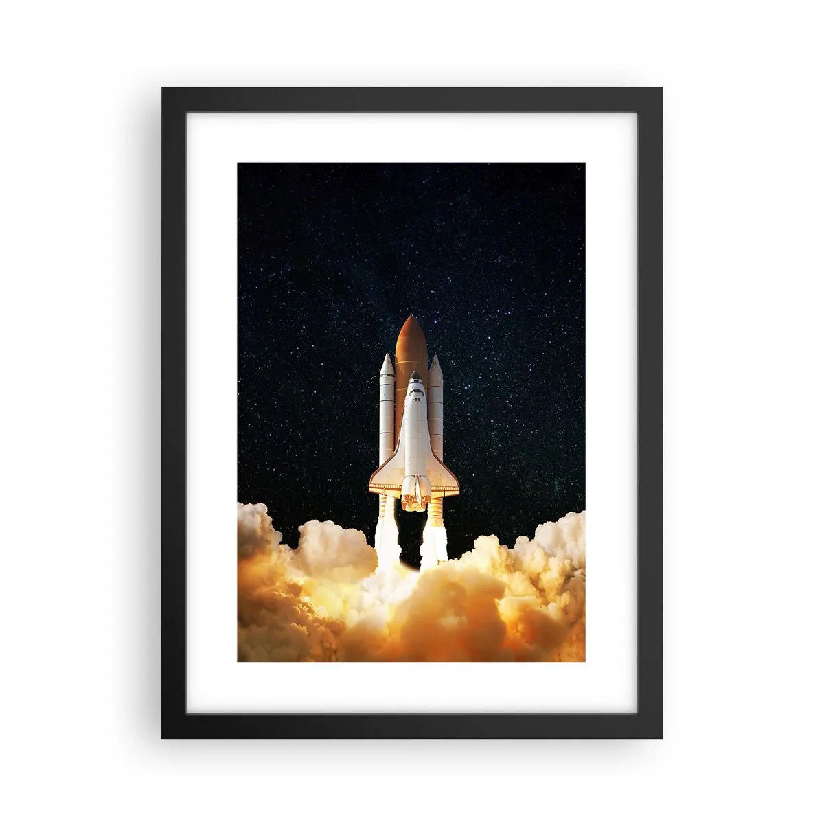 Poster in black frame - As Astra! - 30x40 cm