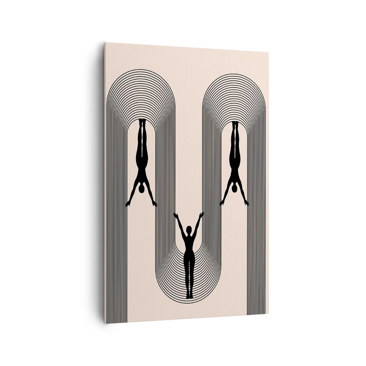 Canvas picture - Upside Down - 80x120 cm