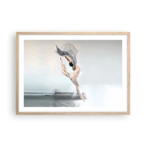 Poster in light oak frame - In Dancing Exaltation - 70x50 cm