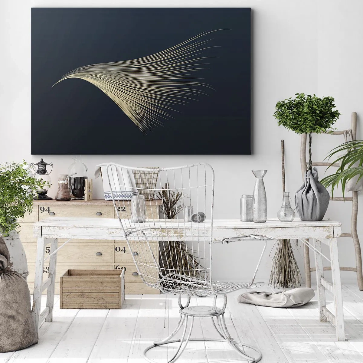 Canvas picture - Like Angel's Hair - 120x80 cm