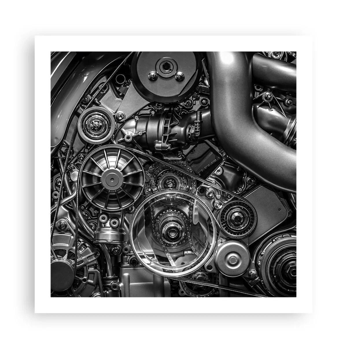Poster - Poetry of Mechanics - 60x60 cm