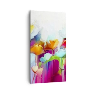 Canvas picture - Rainbow Has Bloomed - 55x100 cm