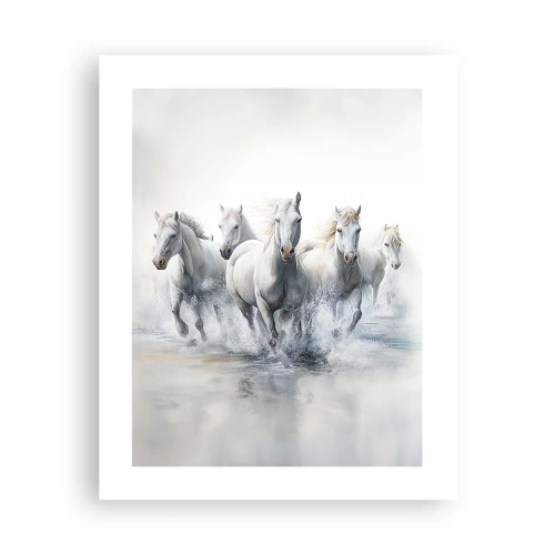 Poster - White Magic - 40x50 cm