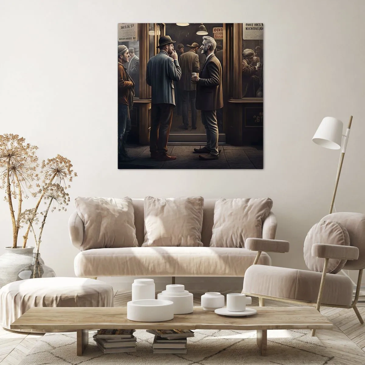 Canvas picture - Good Time of the Day - 30x30 cm