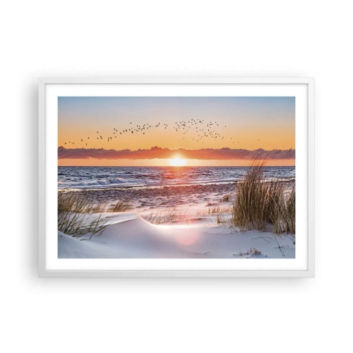 Poster in white frmae - Horizontal Landscape - 70x50 cm
