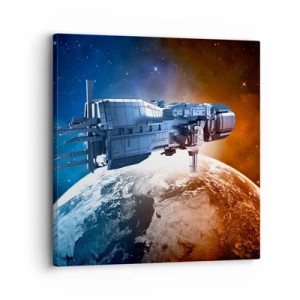 Canvas picture - Careful Observer - 30x30 cm