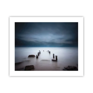 Poster - Pensive Lake - 50x40 cm