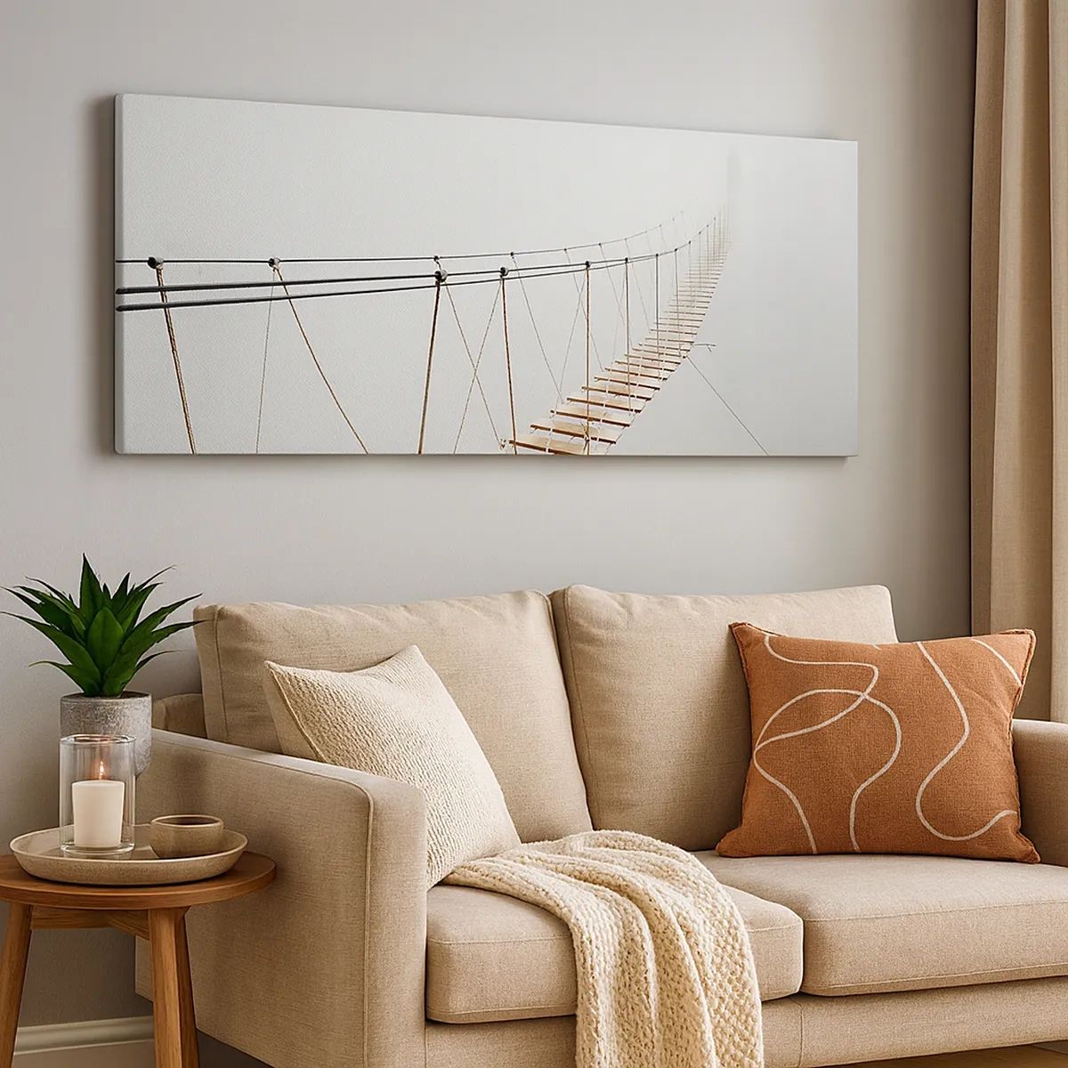 Canvas picture - Where Did He Take You? - 30x30 cm