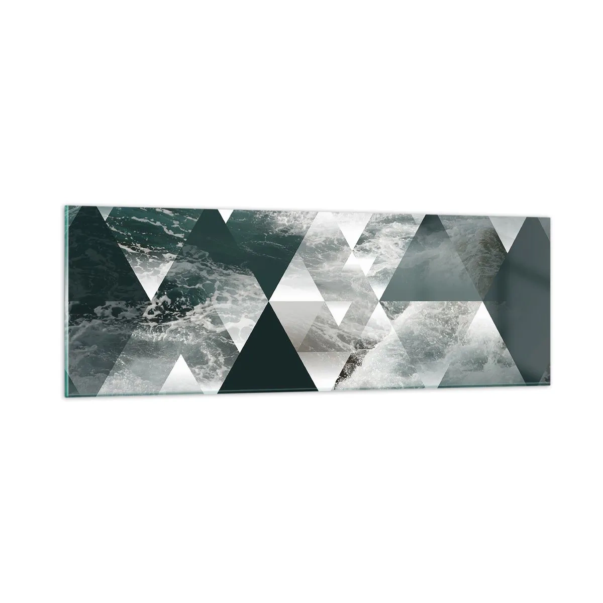 Glass picture - Crystal Perspective - 90x30 cm