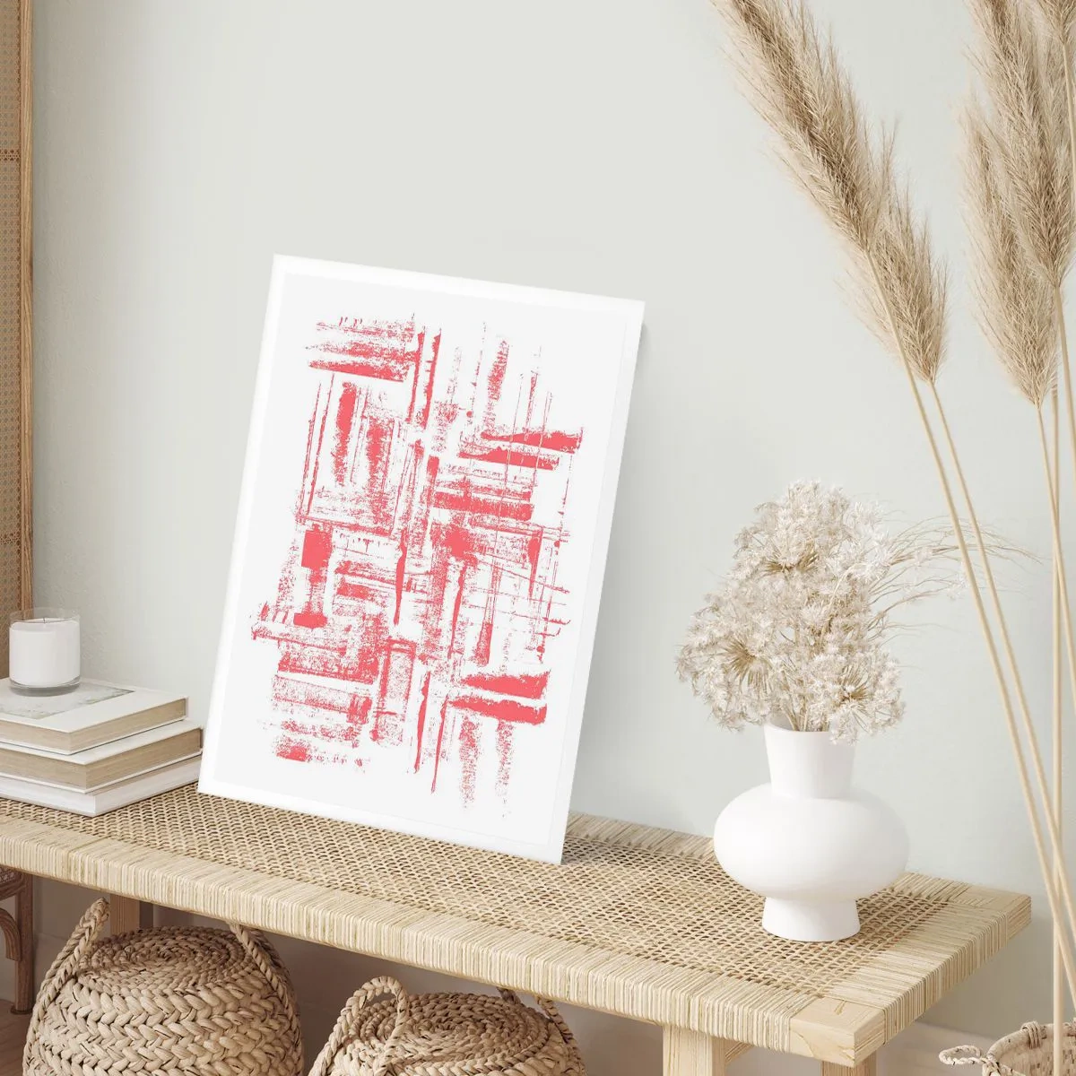 Poster - Red City - 40x50 cm