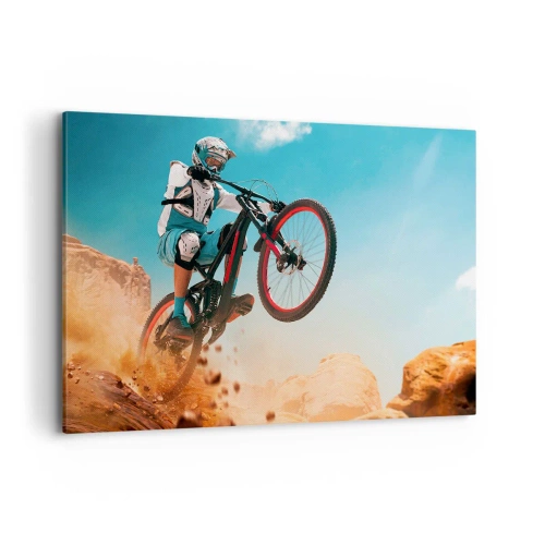 Canvas picture - Madness on Wheels - 120x80 cm