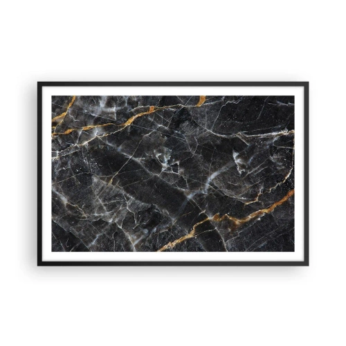 Poster in black frame - Interior Life of a Stone - 91x61 cm