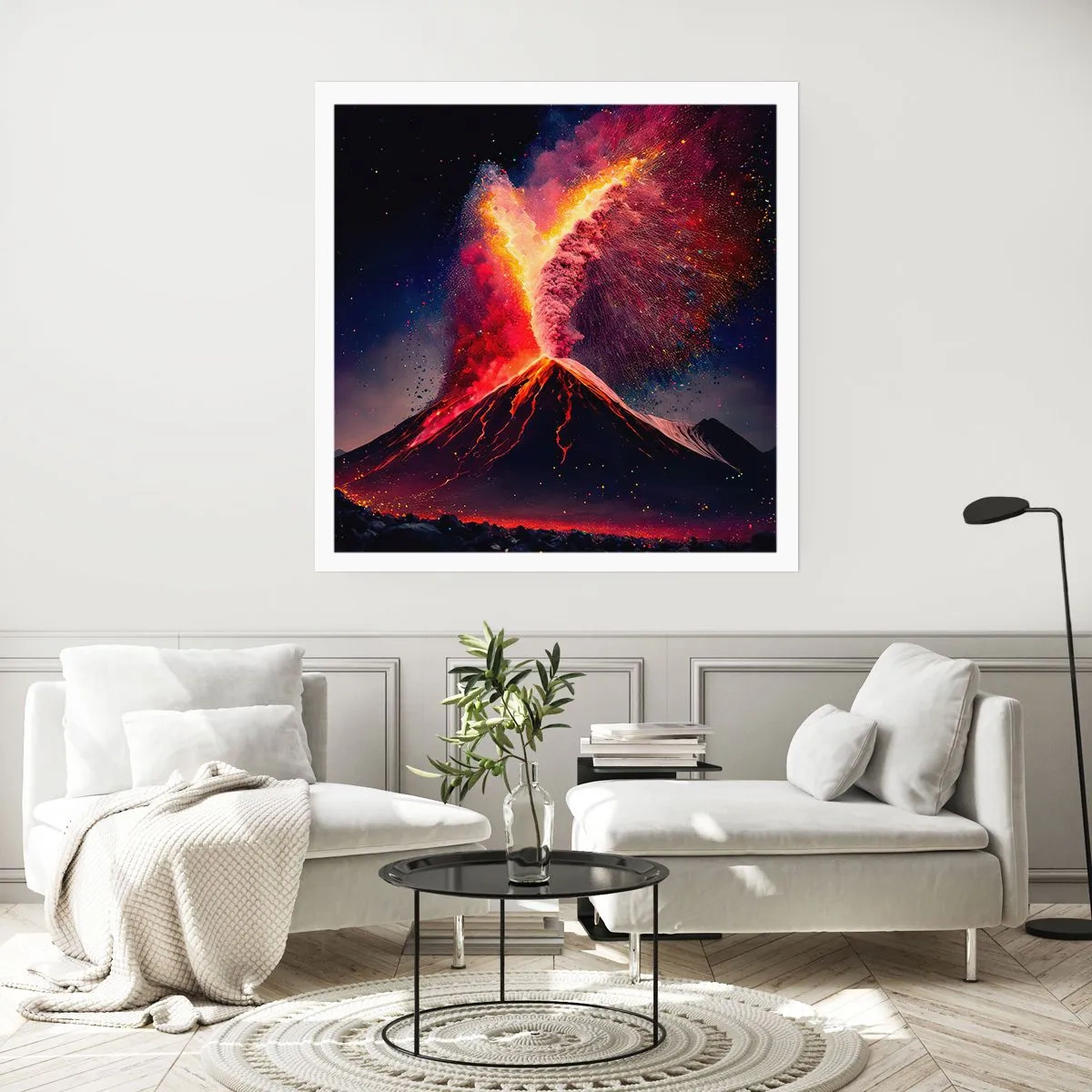 Poster - Beauty and Threat - 50x50 cm