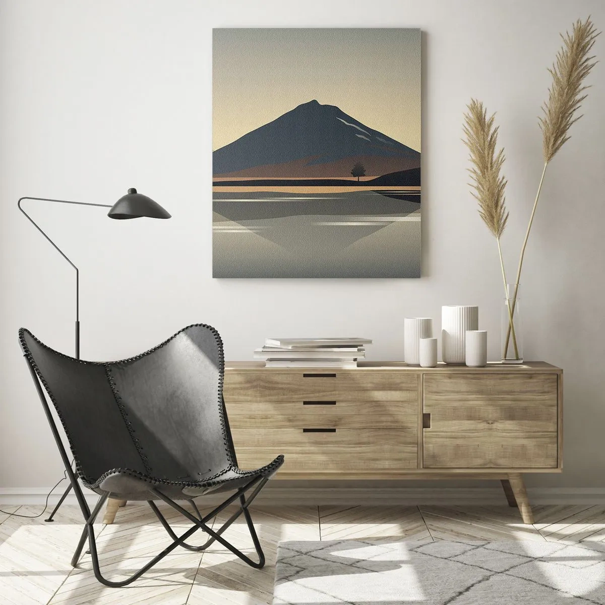 Glass picture - Mirror Image - 80x120 cm